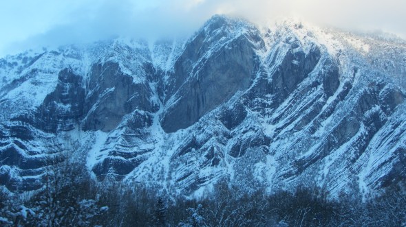 I love that you can see the curves of the mountains so perfectly!