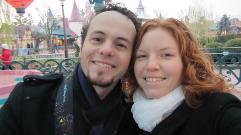 Matt and I in the teacups.