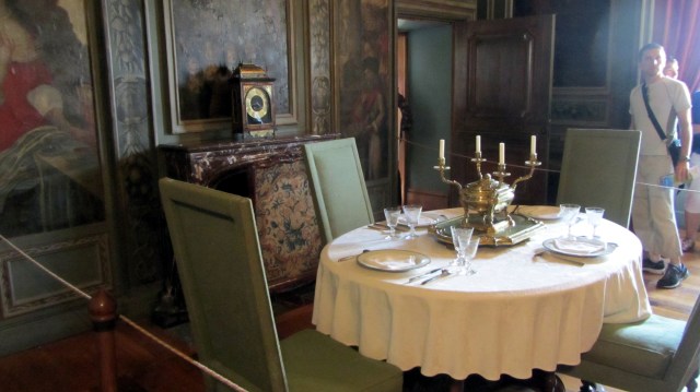 Château de Hautefort Dining Room