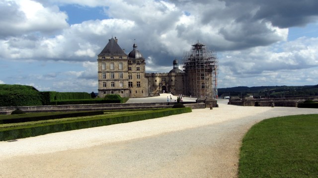 Château de Hautefort Courtyard