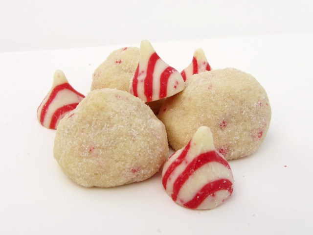 candy cane kiss cookies 1
